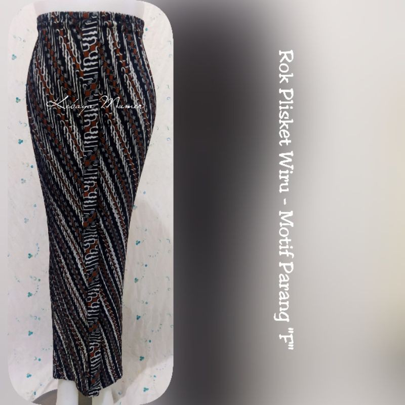 Rok Jadi Plisket Wiru. Rok Jawa-2