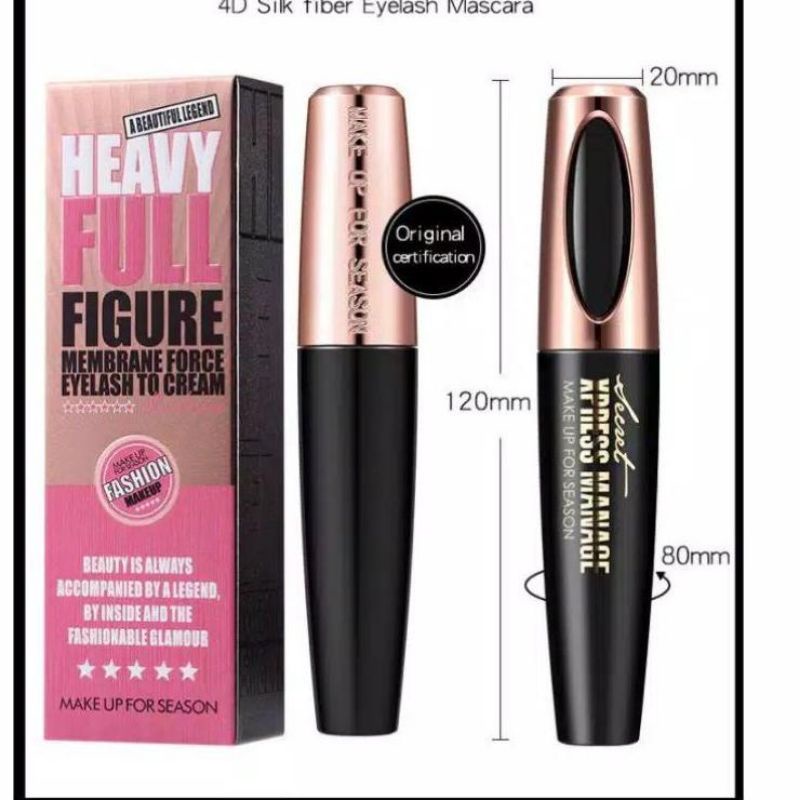 Maskara HEAVY FULL FIGURE 4D SILK Waterproof