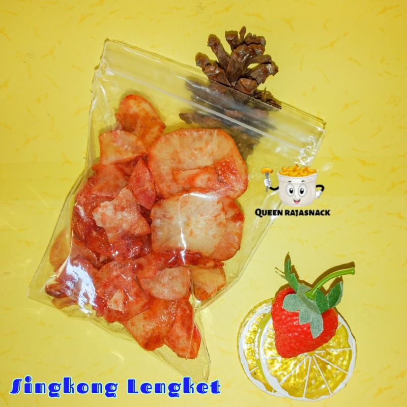 

KERIPIK SINGKONG LENGKET (PEDAS) 55 GRAM
