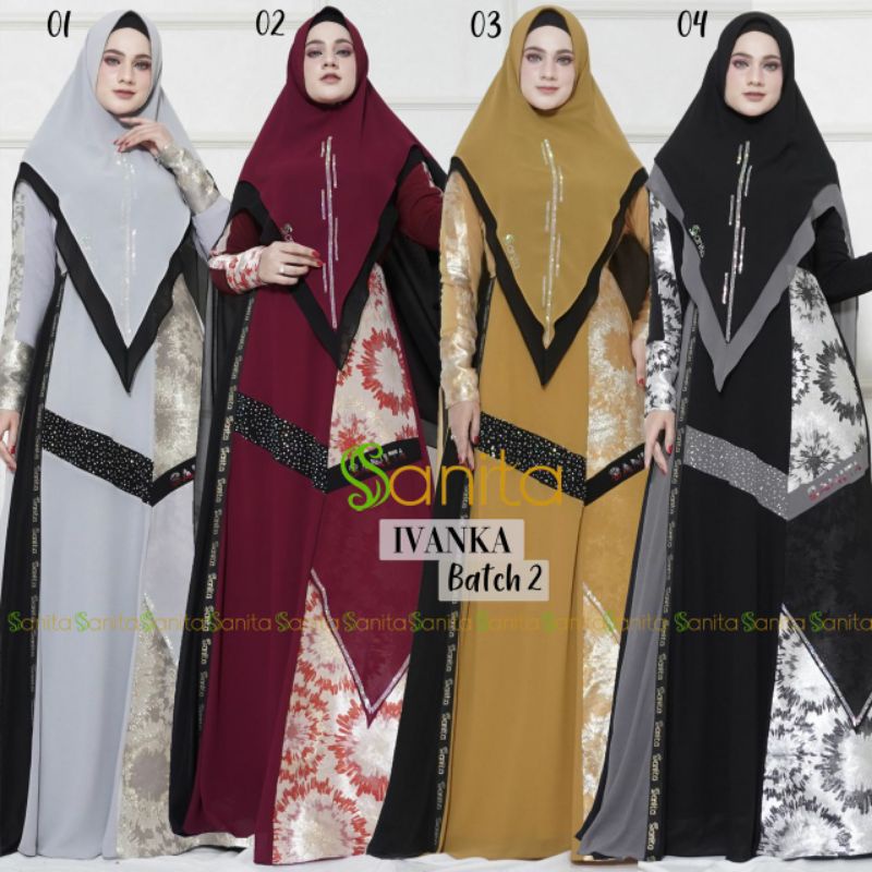 IVANKA SYARI BY SANITA READY SIAP KIRIM