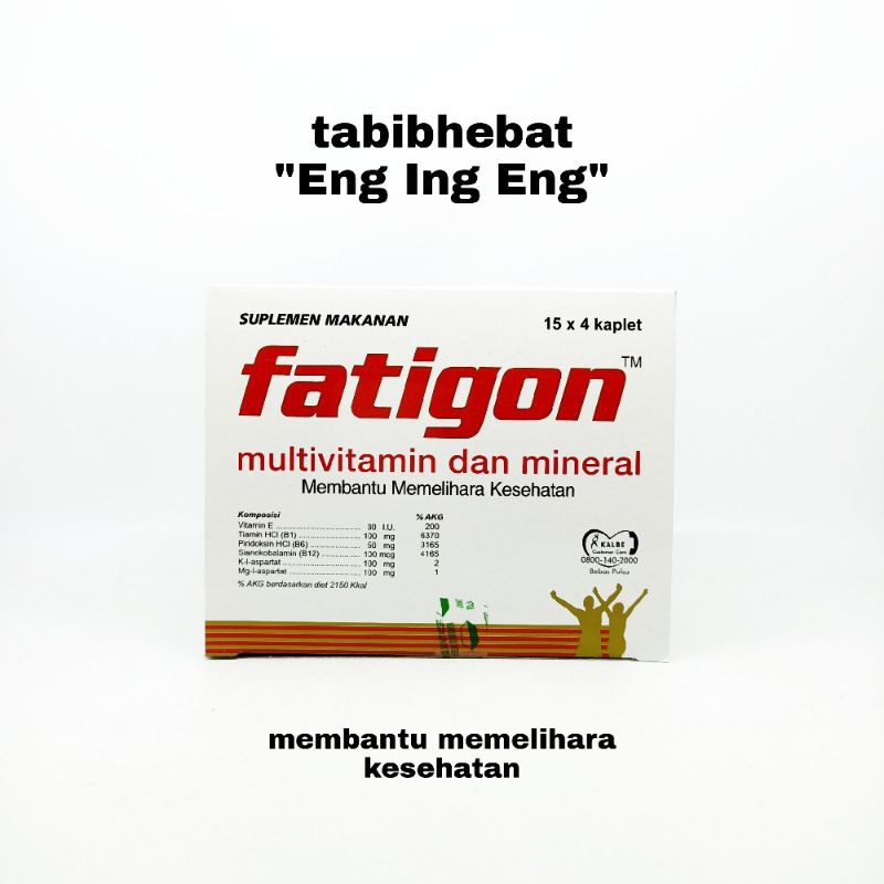 Fatigon Multivitamin Box