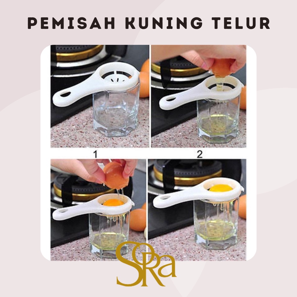 Alat Pemisah Telur / Alat Pemisah Kuning Telur / Sendok Pemisah Telur