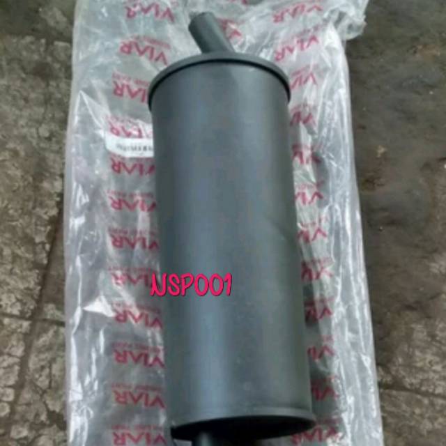 KENALPOT BELAKANG MOTOR RODA 3 VIAR