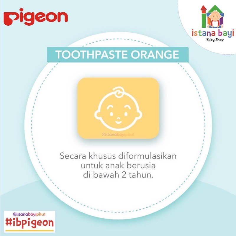 Pigeon Pasta Gigi bayi /Pigeon Toothpaste 45 gr