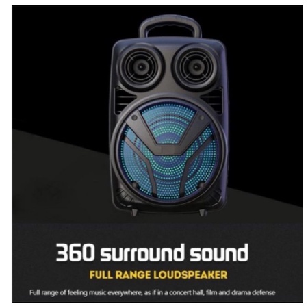 SPEAKER BLUETOOTH TERBARU 6'5 INCH SX-5038 PLUS MIC KARAOKE//SPEAKER SALON AKTIF X-BASS [SWEETSPACE]