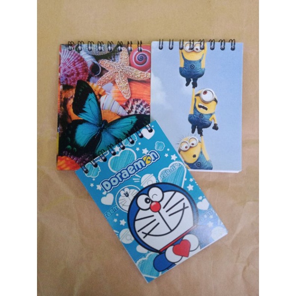 

mini memo/notebook cover lucu ukuran A7