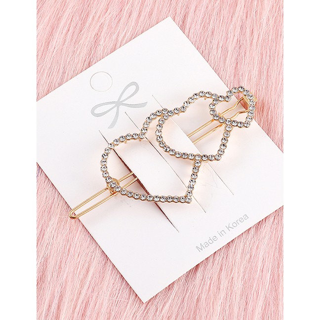 LRC Jepit Rambut Fashion Kc Love Hairpin Y61646