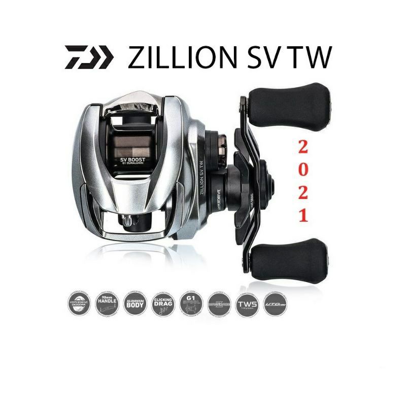 Reel BC Daiwa ZILLION SV TW 1000 XHL 2021 | Casting | Handle Kiri