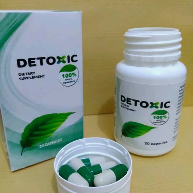 Termurah detoxic hijau obat anti parasit asli original ampuh