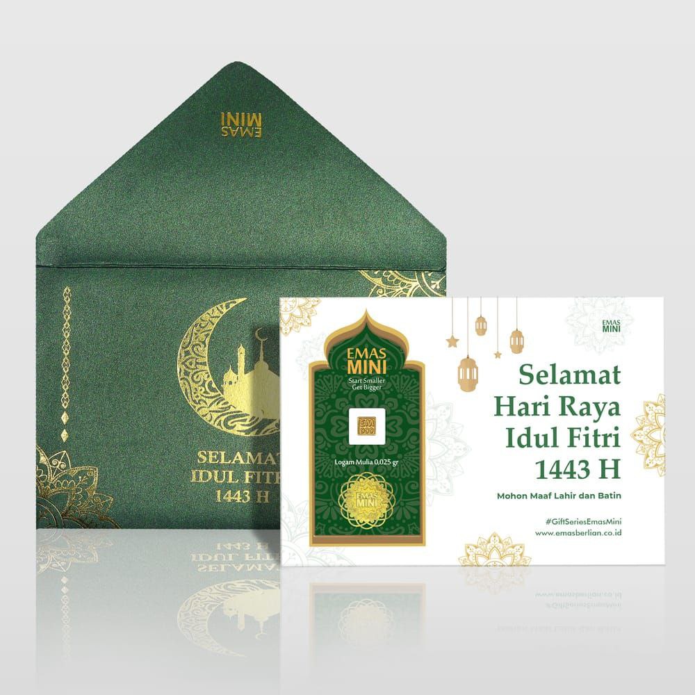 GIFT SERIES EMAS MINI SECURE CARD 0,025 GRAM | EMAS MINI | MINI GOLD | EMAS KECIL | EMAS ANTAM | SOU