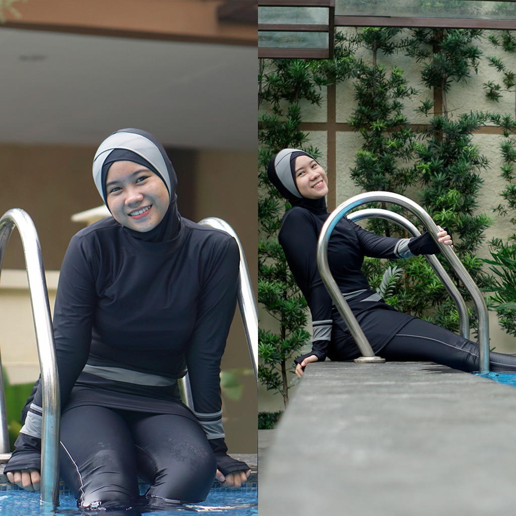 Jual Baju Renang Muslimah Dewasa Syar'i Terkini FATINA Indonesia|Shopee