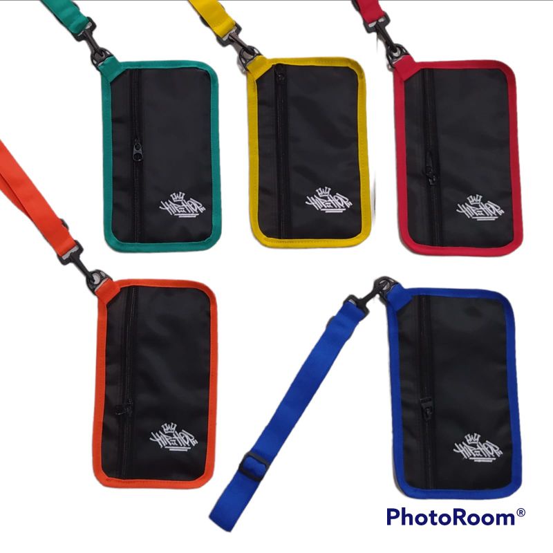 Dompet Hp Walet Pria Wanita Bahan LONGCHAM Anti Air/Tas gantung Hp dan kartu