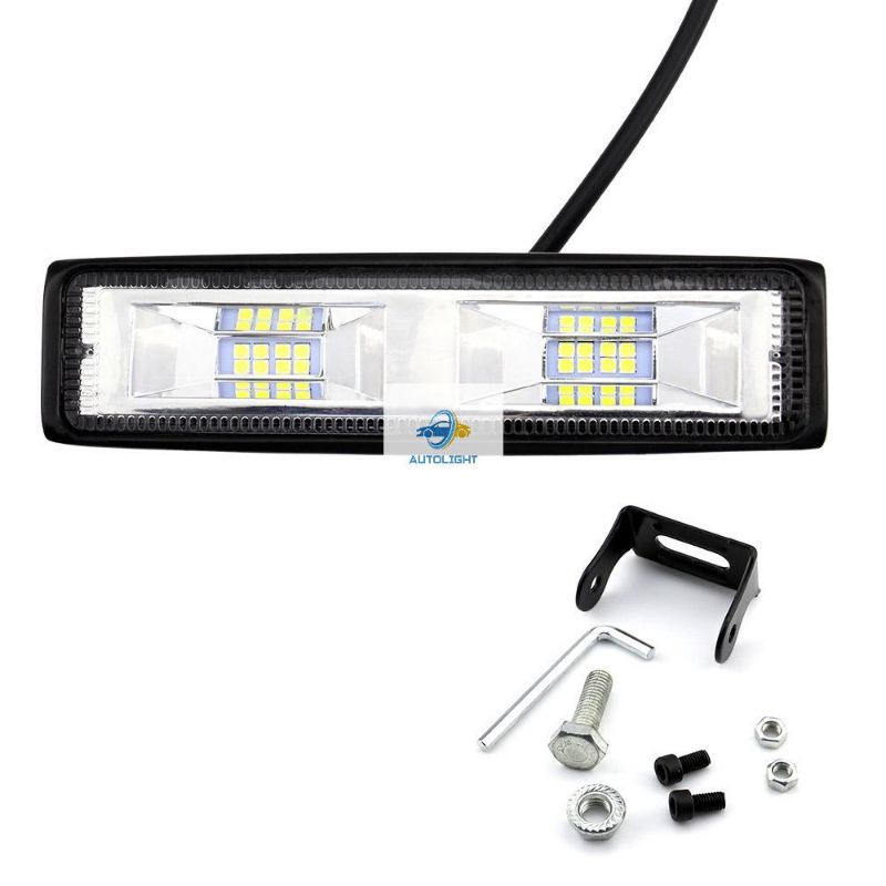 Lampu Tembak Cwl Cree 16 Mata LED 3030/36 Watt 6000K 12V Lampu Sorot Foglamp Mobil &amp;Motor Tembus