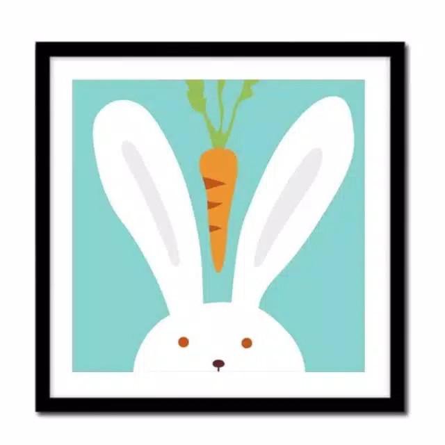 

Art / Children Canvas Cl 6- Painting Numbers - Kanvas Anak - Belajar Melukis - Rabbit Head