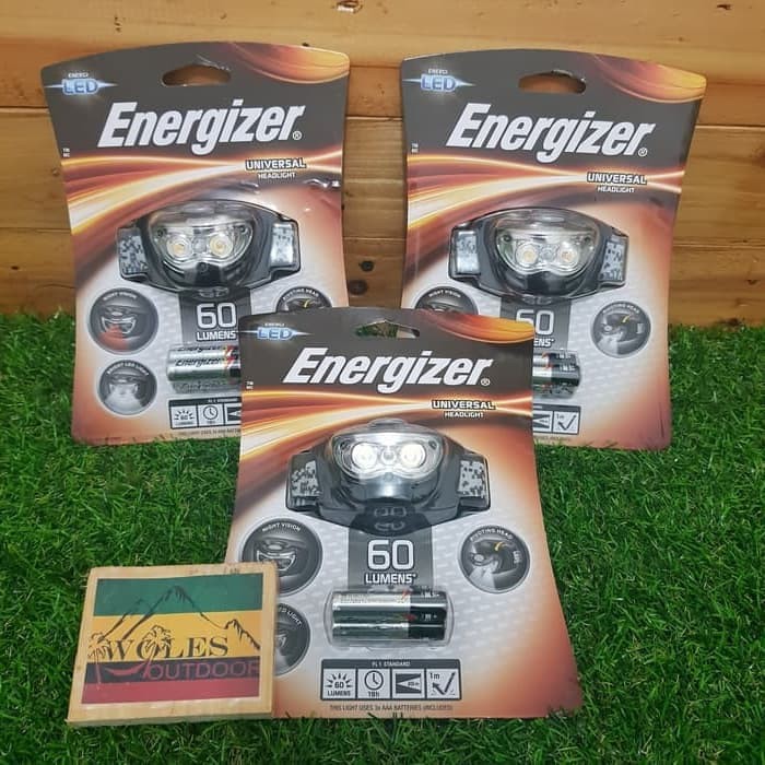 Promo Headlamp Energizer 3 LED / Senter Kepala Energizer 3 LED