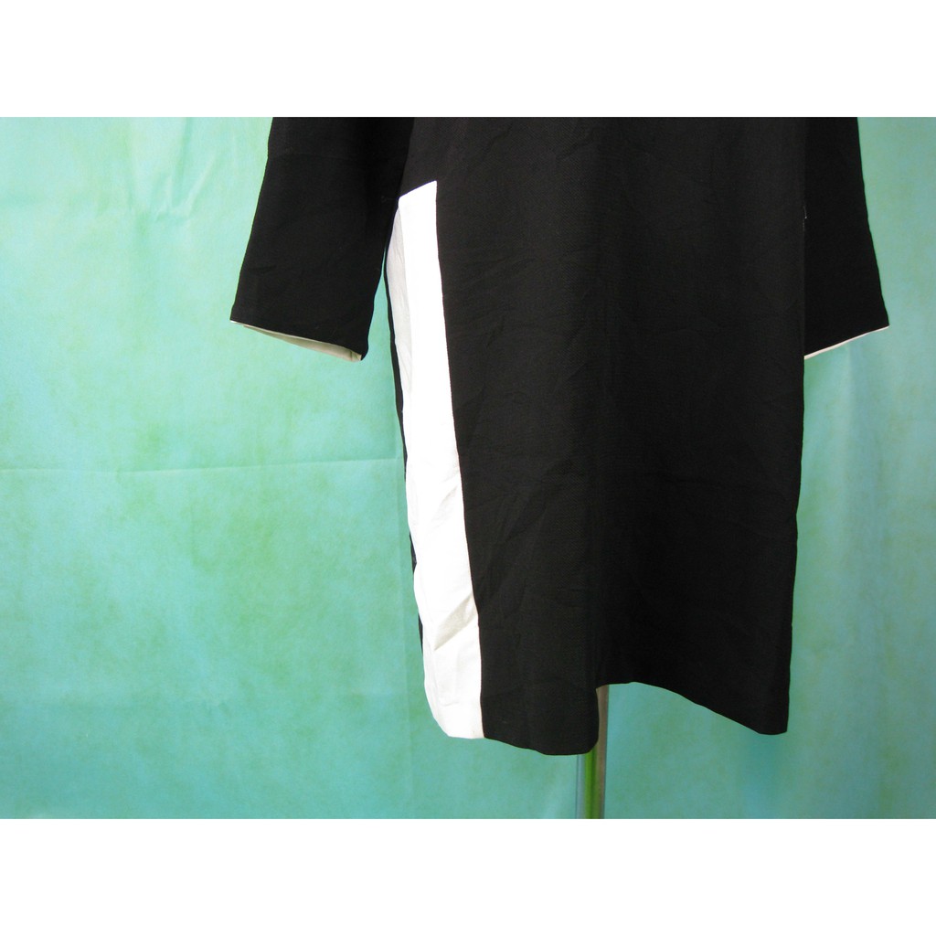 DKT-43A (XL) dress terusan wanita import big size simple black