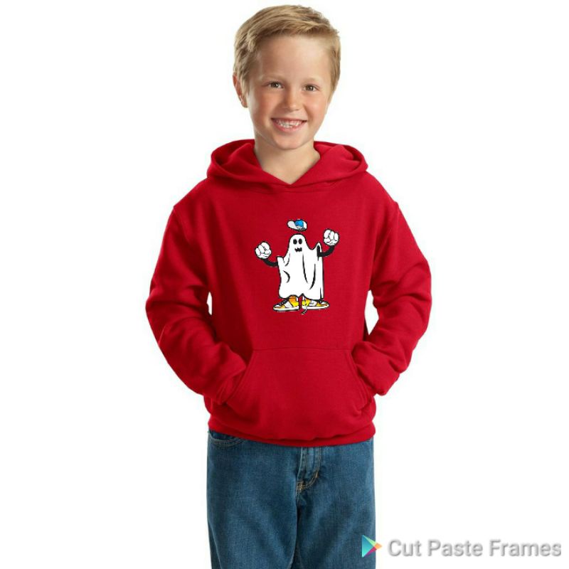 JAKET ANAK HOODIE GRAFITI KARTUN