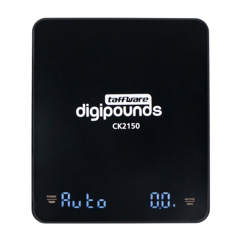 Taffware Digipounds Timbangan Dapur Kopi Digital Kitchen Scale with Timer 3kg 0.1g , timbangan coffee scale premium terbaru