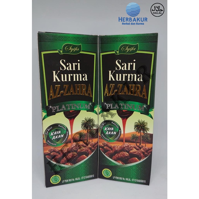 

Sari kurma Az-zahra Platinum 330gr