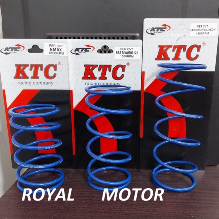 PERCVT KTC RACING ori ktc PER CVT NMAX AEROX XEON VARIO BEAT PCX MIO SOULGT 125 DLL UNIVERSAL