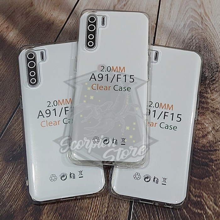 CASE OPPO RENO 3 - CLEAR CASE 2MM TPU HD OPPO RENO 3 OPPO A91 - SS