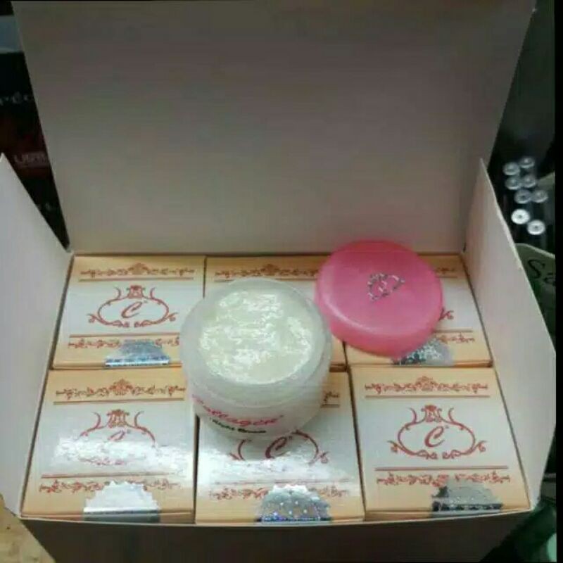 CREAM COLLAGEN MALAM HOLO SILVER ORI (PERLUSIN)