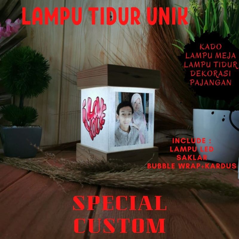 

[SPECIAL CUSTOM] Kado Anniversary Pacar Wedding Cowok Cewek Sahabat
