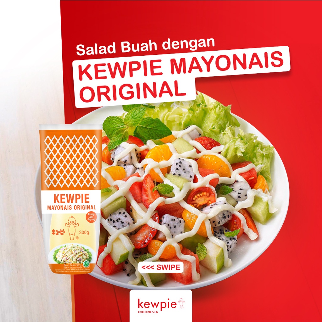 KEWPIE Mayonaise Mayonnaise Best Mayo Original 1 Kg / 1kg