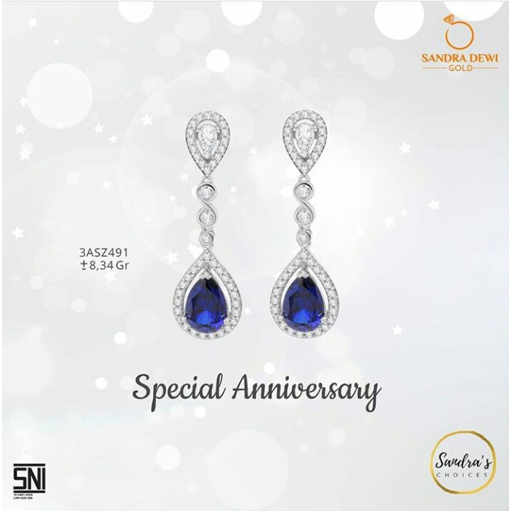 

Anting Special Anniversary 02 Sandra Dewi Gold 75,5%