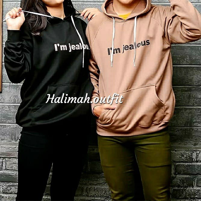 JEALOUS HOODIE UNISEX - HOODIE JUMPER TEBAL TERLARIS