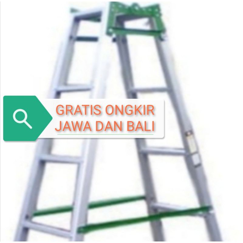 Tangga Lipat Aluminium 3 meter merk QUEEN