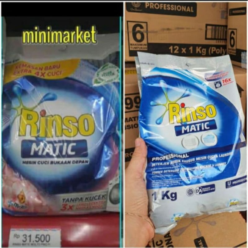 RINSO MATIC BUBUK 1 KG