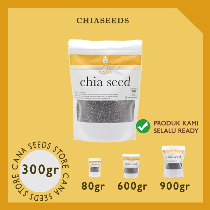 Chiaseeds Mexico 300 Gram Premium Diet Ciasid Chia Seed Chiaseed