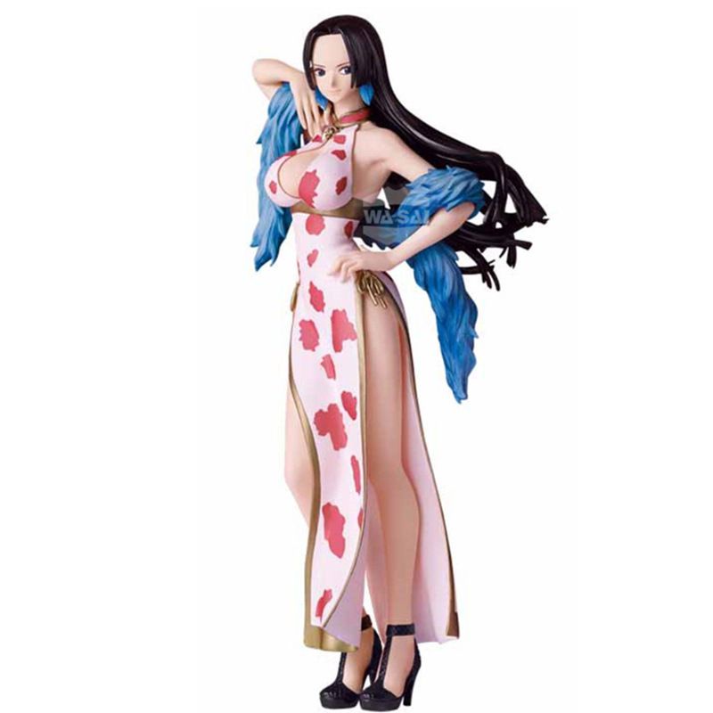 25cm One Piece Cheongsam Lady Boa Hancock Sexy Cartoon Character Cartoon Model Gift