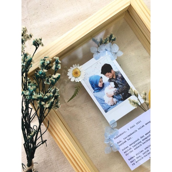 Frame Bunga Kering / Pressed Dried Flower Frame