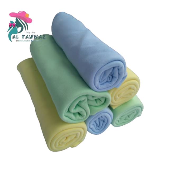 3 pcs bedong bayi/pernel bayi polos JUMBO