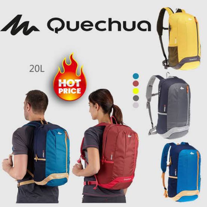 Tas Ransel Quenchua 15l | Arpenaz 15l Hiking