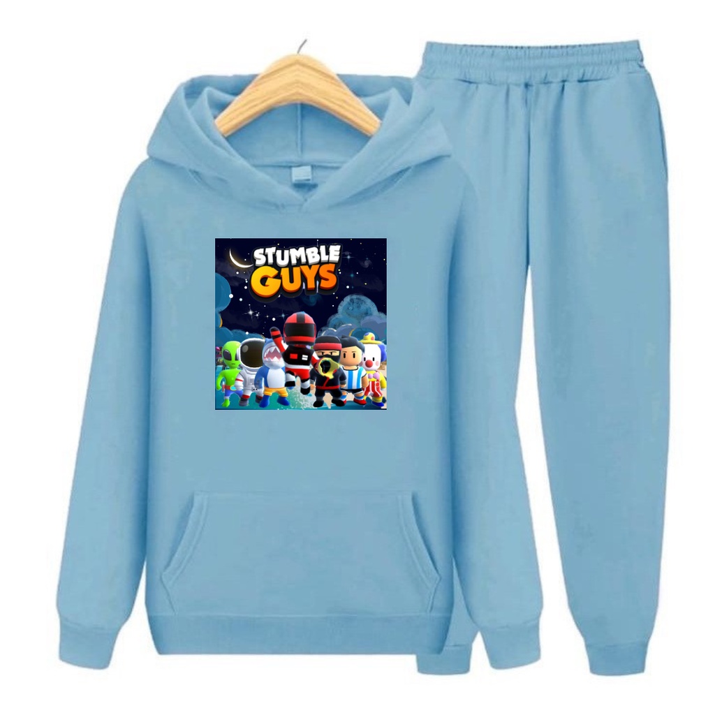 Setelan Sweater Anak Stumbel Game 03 /Baju Sweater Hoodie Anak