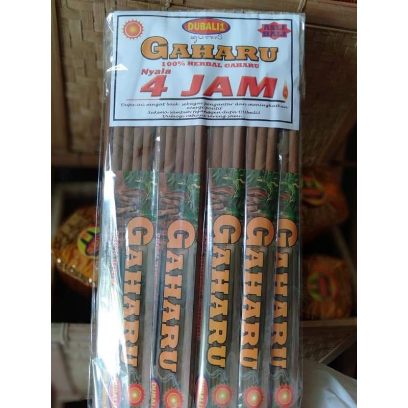 DUPA GAHARU DUBALI ORIGINAL  NYALA 4 JAM