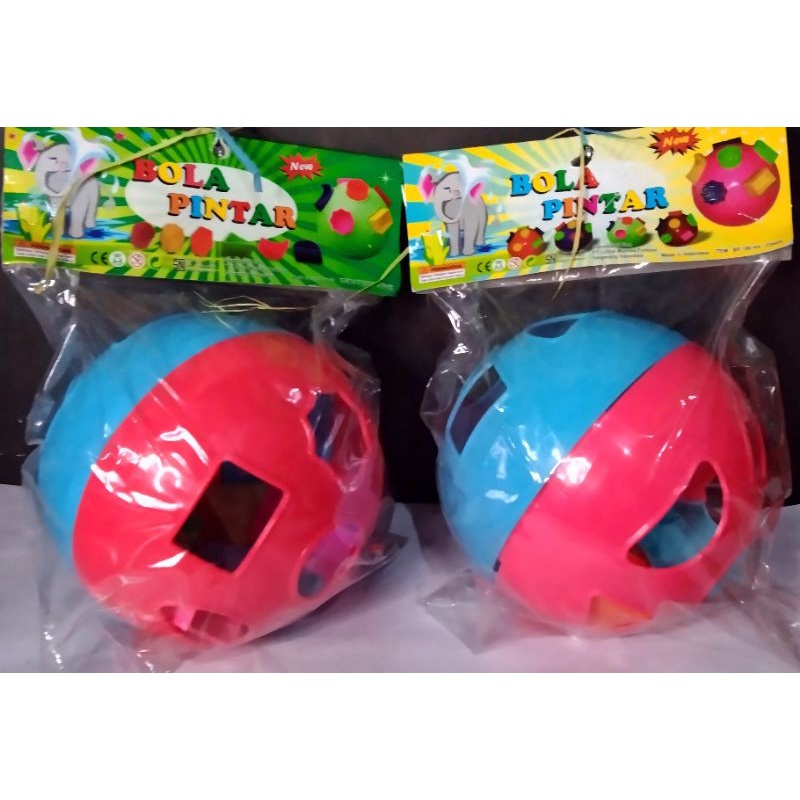 PUZZLE BALL BOLA PINTAR BENTUK WARNA MAINAN EDUKASI / EDUKASI ANAK