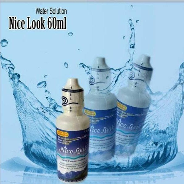 PAKET SOFTLENS MINI CIRCLE NORMAL 14mm + CAIRAN NICE LOOK 60ml GRATIS TEMPAT SOFLEN