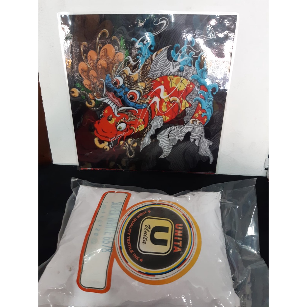 

Tinta Sablon Unita Rubber SUPER WHITE 6678 @1kg