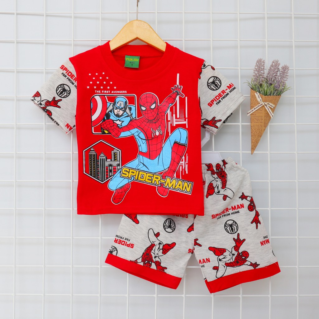 Setelan Baju  Bayi  usia  6  bulan  sampai 3 tahun Motif First 