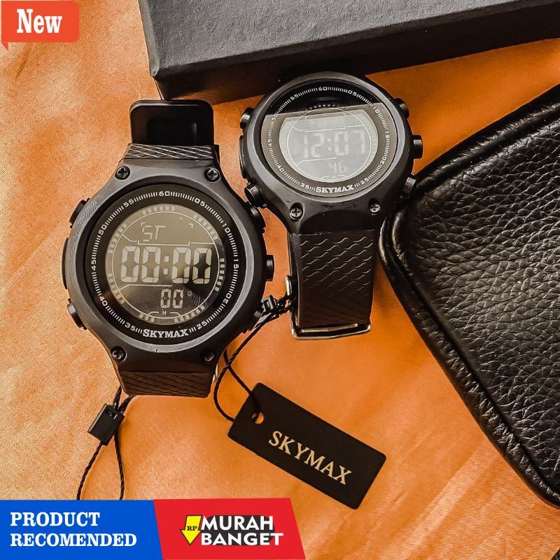 Jam tangan couple terbaik- JAM TANGAN SKYMAX ORIGINAL ANTI AIR