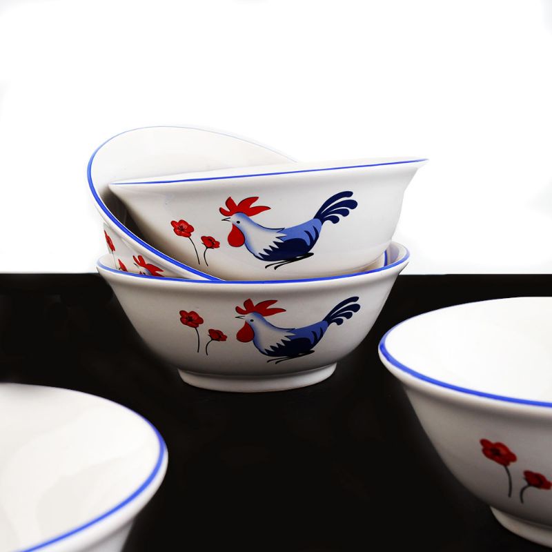 MANGKOK KERAMIK AYAM NON-TOXIC HOMECO