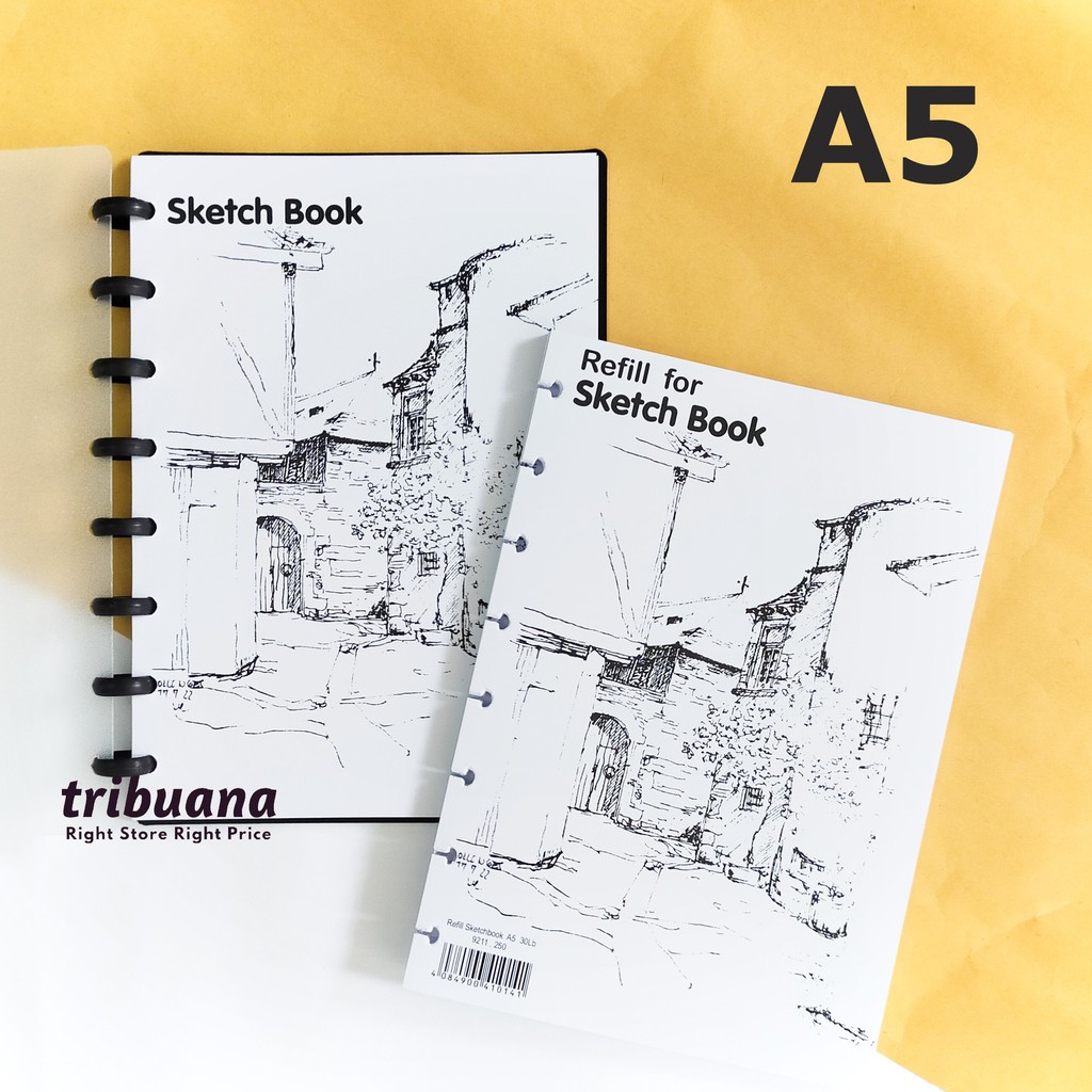 Jual Sketch Book Lyra A5 Refill Sketchbook Lyra 30 lembar / Buku