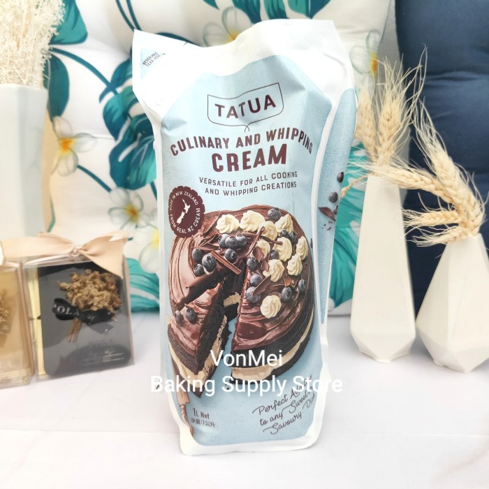 

TATUA Culinary Cooking and Whipping Cream Masak Tatua Enak Wangi 1 kg - BARU