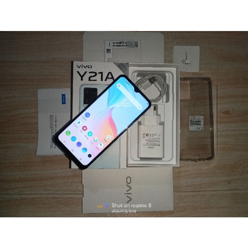Vivo Y21A 4+1/64 Fullset ORI (Second)