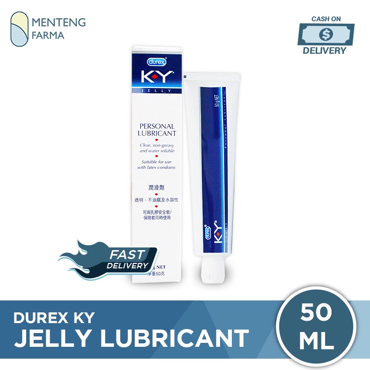 Durex KY Jelly Lubricant 50 Gr - Pelumas Durex K-Y Lubrikan