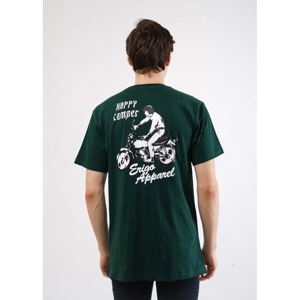 

Erigo T-Shirt Happy Camper Green